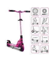  six degrees Six Degrees Aluminium Scooter skrejritenis 145 mm rozā AU 584 