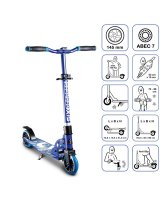  six degrees Six Degrees Aluminium Scooter skrejritenis 145 mm zils AU 585 