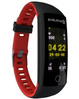  Evelatus Fitness Tracker EFT02 Black Red 