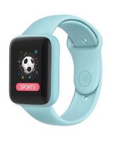  iWear M7 Smart&Fit Watch with Full Touch 1.3'' IPS Media control / HR / Blood pressure / Social Light Blue 