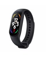  iWear SM7 Smart Bracelet 0.96'' TFT - Fitness Tracker IP67 with HR&Blood pressure / Social / Sleep Black 