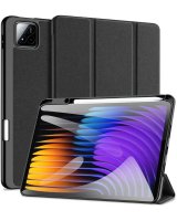  Dux Ducis Maciņš grāmata Dux Ducis Redmi Pad 7/7 Pro Domo Series Tri-fold Stand PU Leather Tablet Cover Black 6971824162707 (6971824162707) 