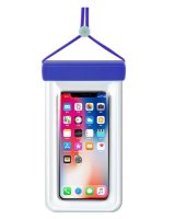  iLike Universal Waterproof phone case 115 mm x 220 mm pool beach bag Blue 