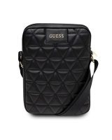 Guess Guess Torba GUTB10QLBK 10'' czarna/black Quilted Tablet Bag 