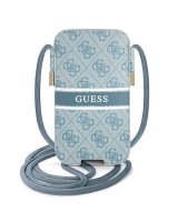  Guess Guess Handbag GUPHL4GDBL 6.7'' blue/blue hardcase 4G Stripe 