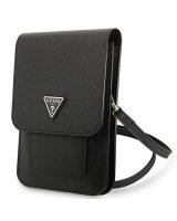  Guess Guess Handbag GUWBSATMBK black / black Saffiano Triangle 