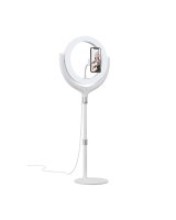  Devia Phone stand holder with LED lamp 40cm White 