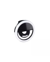  Elight CL1 Portable Travel Smarthone Easy Clip On Fix Led light for perfect selfie with battery Black 