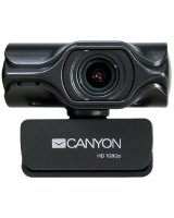  Canyon C6 2k Ultra full HD 3.2Mega webcam with USB2.0 connec Black 