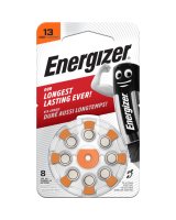  Energizer Cinka gaisa baterija AC13E (V13 HA13 PR48 7000ZD) dzirdes aparatam 1 45 V Energizer 8 gab. blisteri 