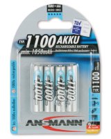  Ansmann Ansmann Rechargeable AAA / R03 1100mAh 4 pcs. 