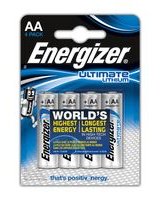  Energizer ENERGIZER Ultimate Lithium AAA L92 1.5V 4 pcs 