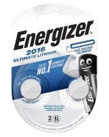  Energizer BATTERY ENERGIZER CR2016 LITHIUM 2PCS 7638900423020 