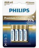  Philips Philips Premium Alkaline AAA - 4 szt 