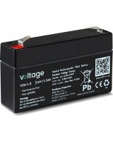  voltage Voltage - Akumulator AGM 6V 1.2Ah VE6-1.2 (5908231257567) 