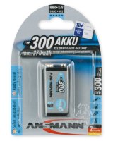  Ansmann Ansmann 1 maxE Akku NiMH 9V-Block 250 mAh deutsch 