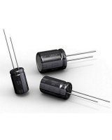  Panasonic Zemas pretestibas elektrolita kondensators 820uF 25V 105 degrees C 10x20mm Panasonic RoHS 