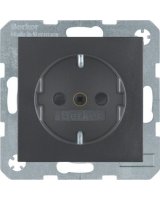  berker Berker Schuko Socket Anth/Matt 47231606 B.1 B.3 B.7 (47231606) 