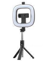  iLike Universal SELFIE HANDLE TRIPOD AND RING LIGHT BLUETOOTH Black 