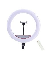  Elight SR14 36cm LED Light Ring with Smartphone holder + 220V Adapter + BT remote Black 