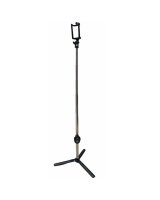  CP K060T 2in1 Selfie Stick&Video WEB Call Table Tripod with Wireless Shutter Button expand to 60c Black 