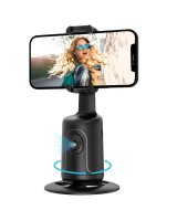  iWear P01 Auto Face 360 degree tracking Selfie Stick Tripod with Smartphone Fixation Black 