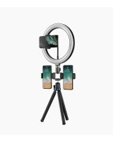 Elight O1 Flexi tripod stand 30cm + 10'' LED Ring with cable remote&Phone / 3/4 screw fix Black 