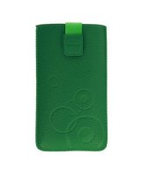  iLike Universal Leather Pocket Case XL Green 