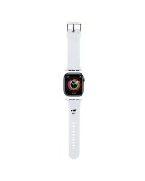  Karl Lagerfeld Karl Lagerfeld 3D Rubber Choupette Head Strap for Apple Watch 42/44/45/49mm - White 