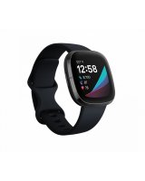  Fitbit - Sense Graphite Stainless Steel Carbon Black 