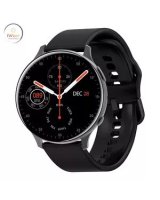  iWear Active 2 Aluminum Sport BT Call Smart Watch 1.3'' IPS Display with Heartrate / Oxygen monitor Black 