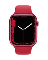  Apple Watch Series 7 GPS, 45mm (PRODUCT)RED Aluminium Case with Sport Band - Regular (PRODUCT) Red 