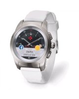  MyKronoz ZeTime Smart Watch Silver/White Silicon Flat 