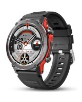  iWear Z136 Zinc Sport BT Call Smart Watch 1.43'' Amoled Display Heart Rate and Oxygen Monitor Black 