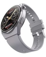  iWear HW23 Max Aluminum Inteligent Sport BT Call Smart Watch 1.52'' IPS Heartrate / Oxygen Silver 