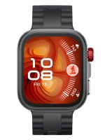  Huawei Watch FIT4 Pro, 3D Fluorelastomer Black Strap, Titanium Body, Seiya-B29 
