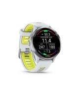  Garmin Forerunner 970, Titanium with Whitestone Case and Whitestone/Translucent Amp Yellow Band 