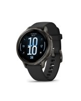  Garmin Venu 4 - 41mm, Slate with Black Silicone Band sports watch 