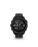  Garmin Fenix 8 – 47 mm, Solar, Sapphire Sapphire, Carbon grey DLC titanium with Black/pebble grey/ 010-02906-11 