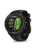  Garmin Approach S70 - 47 mm Black/Red Ceramic Bezel with Black Silicone Band 