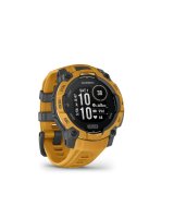  Garmin Instinct 3 – 45 mm, Solar Sunburst with Sunburst/Grey Band 