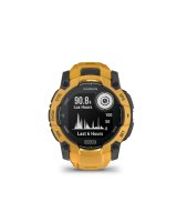  Garmin Instinct 3 – 50 mm, Solar Sunburst with Sunburst/Grey Band 