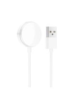  iWear CH3 Universal USB 1m Power Cable Smart Watch 3.5W Wireless charger pad White 