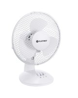  Platinet PTF9W Compact&Powefull 24W Desk Air Fan 23cm Blades with 3 Speed levels White 