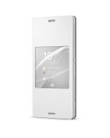  Sony Flip cover for XPERIA Z3 D6603 SCR 24 White 