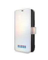  Guess Apple iPhone 11 Pro Iridescent Book Case Silver 