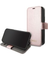  Guess Apple iPhone 12/12 Pro 6.1 Iridescent Book Case Pink 