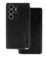  iLike Samsung GALAXY A34 5G RAZOR LEATHER BOOK HOLSTER Black 