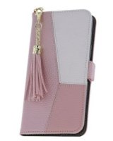  iLike Samsung Galaxy A54 5G Charms etui Pink White 