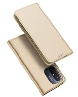  Dux Ducis Xiaomi Redmi 12C / Poco C55 / Cover Flip Card Wallet Stand case Gold 